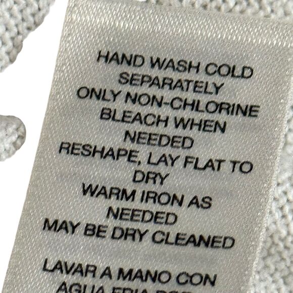 Chicos Womens Neutral Paisley Andrea Long Cardigan Sweater Brown Beige Open 1 M - Picture 14 of 16